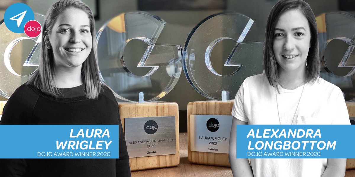 thegembagroup's tweet photo. Today we announced that @LWrigley28 &amp; @aelongbottom have won this years Dojo Explore Award.
The Dojo is the MVP award for @thegembagroup and recognises those who have gone above and beyond. And the last 6 months sure has required a lot of above and beyond! https://t.co/tA5X369DVS