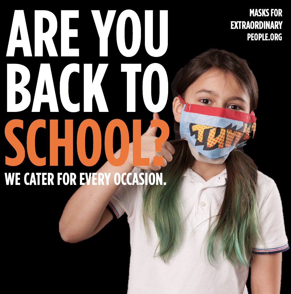mfep_uk's tweet photo. Are you back to school? Whether you’re a student or a teacher, we have the perfect mask for you! Shop the link in our bio now to get yours❤️💙 #facemask #masksforall #homemademask #covid19 #protectourkeyworkers #recycledfashion #sewing #sewtosavelives #diymask #back2school https://t.co/OvBuMuxjPF