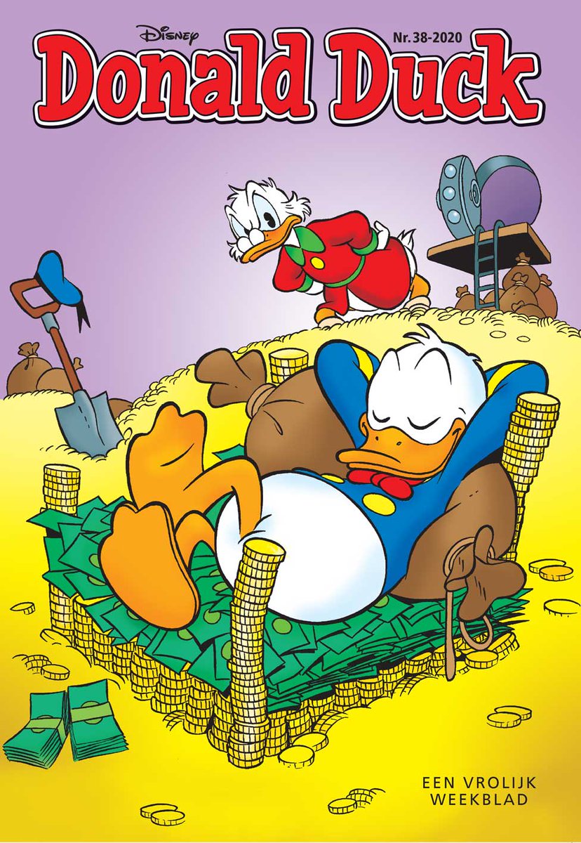 Wat een geweldige voorplaat, <a href="/DonaldDuckNL/">Donald Duck</a>! Petje af!