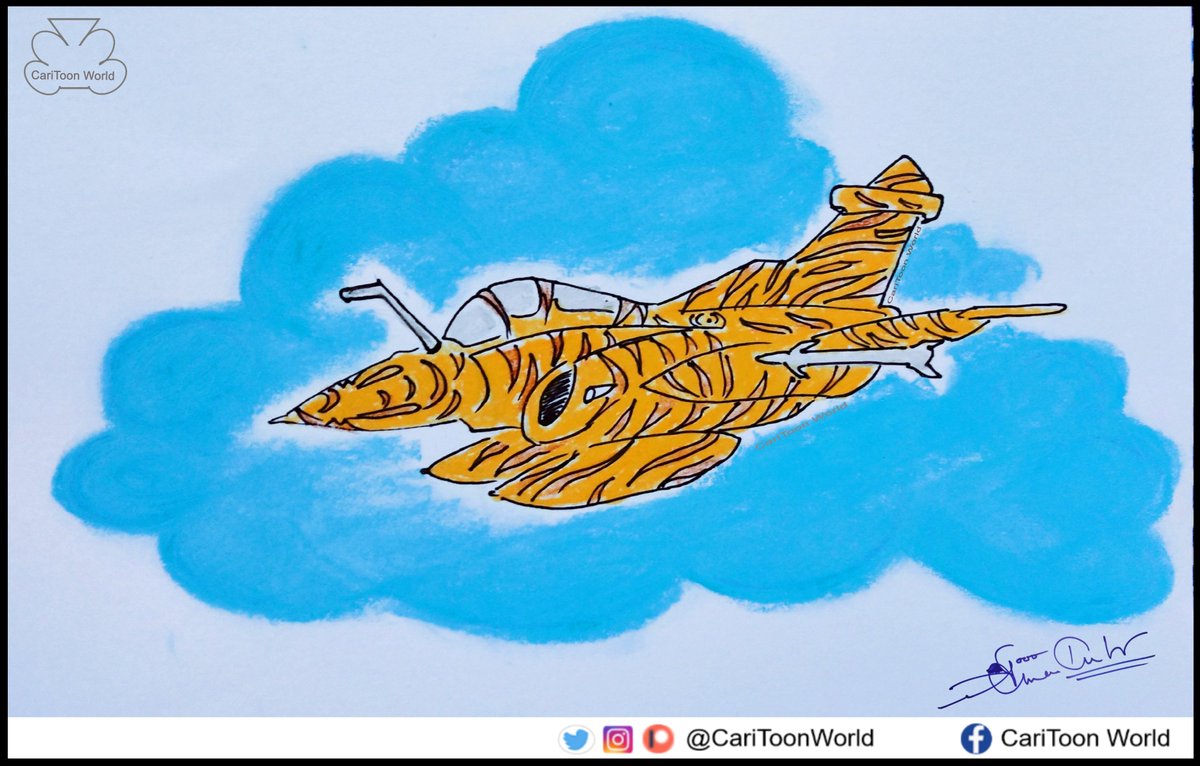 CaritoonWorld's tweet photo. ✈️ƑԼƳƖƝƓ ƬƖƓЄƦ 🐯

#RafaleInduction
#Rafale
#Ambala
#GoldenArrows
#RafaleJets
#RafaleJet
#RafaleinIndia 
#rafalefighter
#Jaihind 
#FlorenceParly
#china
#IndianAirForce
#IAF
#India
#GenerallySaying
#avgeek
#reliance
#CariToonWorld
#art #ArtistOnTwitter #China #IndiaChinaFaceOff https://t.co/tH7WzTR7iD