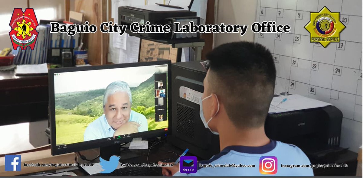 baguiocrimelab's tweet photo. PLT ARCEO, under the guidance of PLTCOL ABOGADA, City Chief, participated in the newly launched e-project of CL and CL Advisory Council titled, Money-Guru: Financial Literacy Program via Zoom app on or about 10:00 A.M. of Sept. 10, 2020
#TeamPNP
#WeServeAndProtect
#PNPKakampiMo https://t.co/uXEBz91wP8