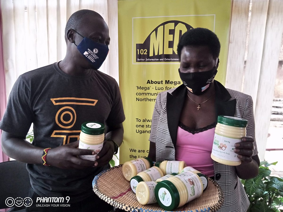 AfaEi's tweet image. #OkereSheaButter is now in Gulu City. You can buy it from Mega FM. Contact Innocent Aloyo.