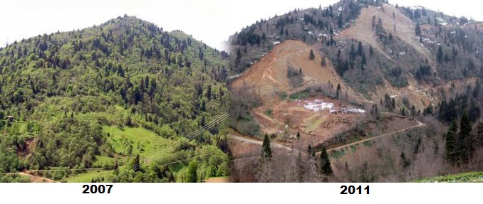 2007 - 2011 ...
Rize Senoz Vadisi - HES Projesi