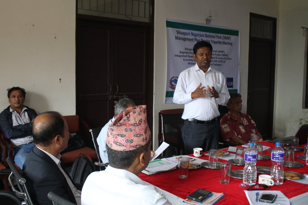 nepalcged's tweet photo. Thursday throwback 2017 : Tripartite meeting with Shivapuri Nagarjun National Park Chief Warden, BRBIP and IDS CGED JV. . . https://t.co/zkPgnMQCFW