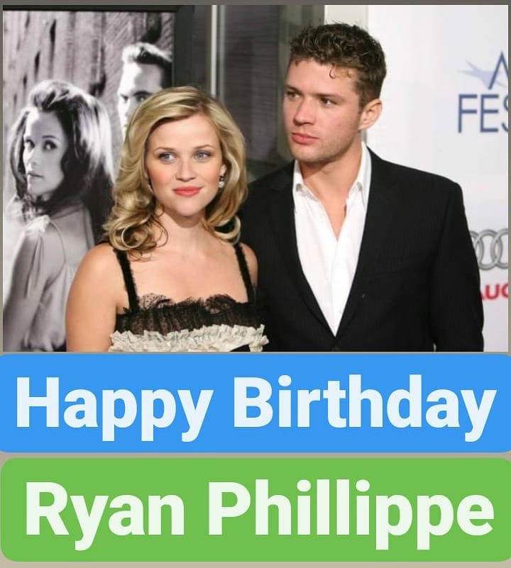 Happy Birthday 
Ryan Phillippe   