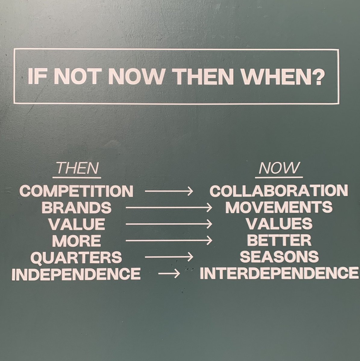 We stuck this sign up outside our studio during Lockdown. Anything we should add / take away?