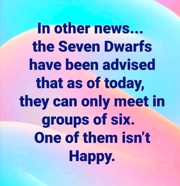 #FakeNews:
This starts on Monday 🤔

We have come a long way together, but still have a little way to go. Please stay #careful, #responsible, #vigilant and #safe...and keep each other safe.