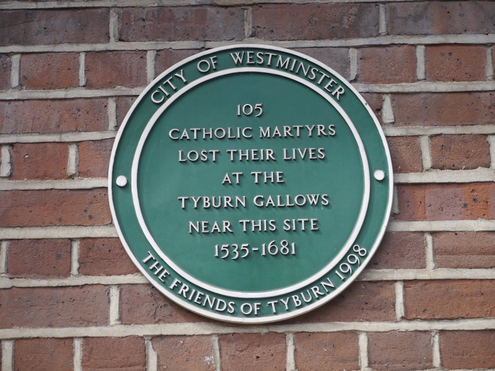 It was also a brilliant piece of PR:Renaming the infamous Tyburn area. Executions at Tyburn were known for the ‘tree’, a triangular wooden gallows where criminals were hanged to death in large numbers. The largest of these 'Trees' could hang up to 24 criminals at a time.