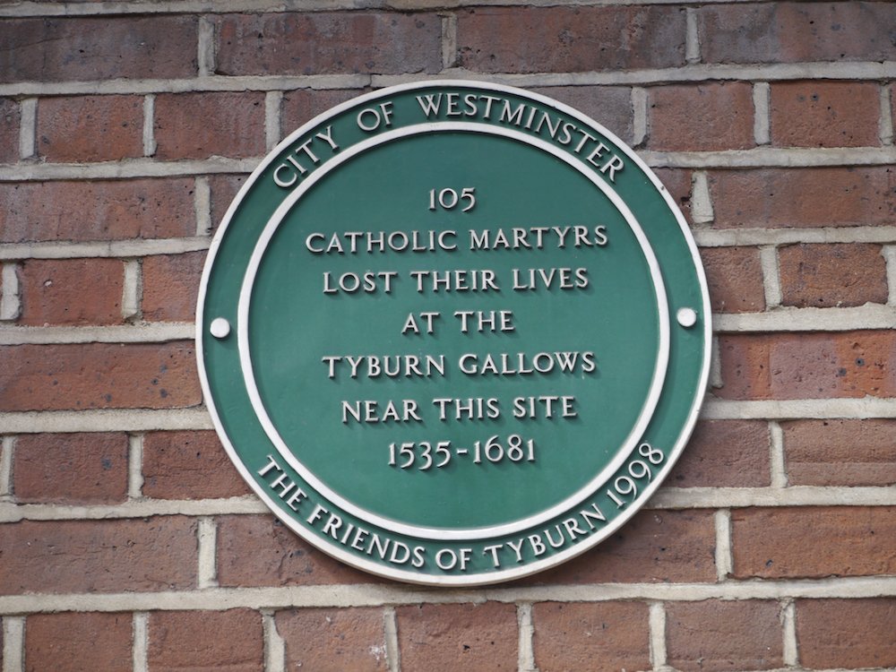 It was also a brilliant piece of PR:Renaming the infamous Tyburn area. Executions at Tyburn were known for the ‘tree’, a triangular wooden gallows where criminals were hanged to death in large numbers. The largest of these 'Trees' could hang up to 24 criminals at a time.