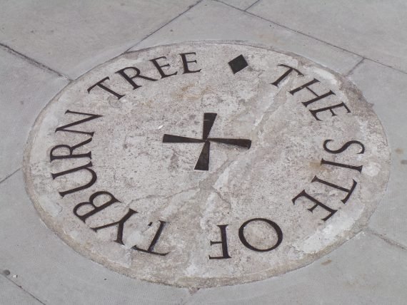 It was also a brilliant piece of PR:Renaming the infamous Tyburn area. Executions at Tyburn were known for the ‘tree’, a triangular wooden gallows where criminals were hanged to death in large numbers. The largest of these 'Trees' could hang up to 24 criminals at a time.