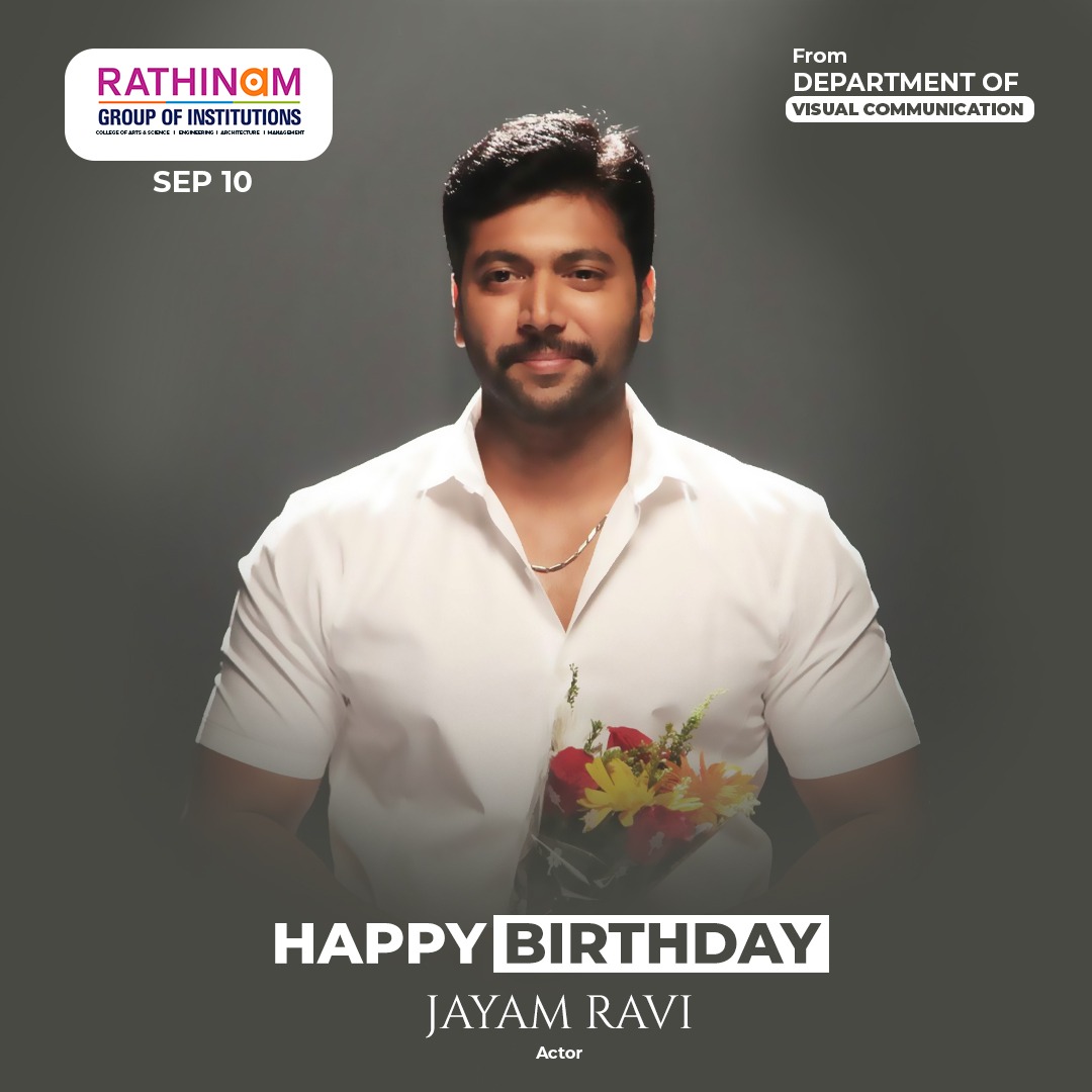  Happy Birthday Jayam Ravi 