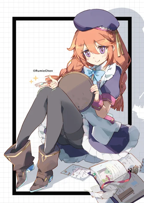 メイド服☆ユニ先輩
#プリコネR 