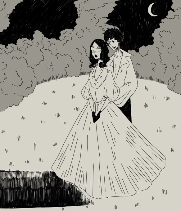 the night his third wife disappeared

-
repost because i fixed the background a bit ✨ #artph 