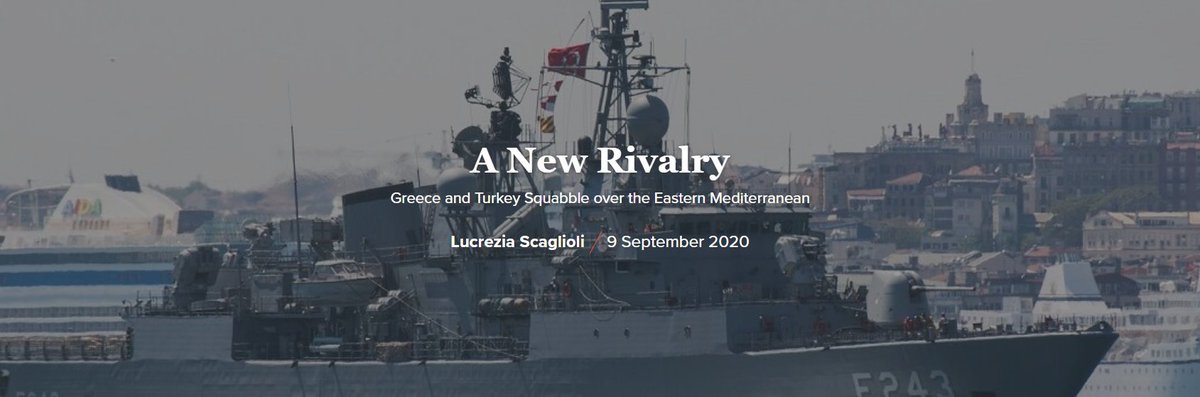 • The spiralling increase of serious incidents involving #Turkey in the Eastern Mediterranean is deepening the divide between the #EuropeanUnion and Ankara.

<a href="/Lucriscaglioli/">Lucrezia Scaglioli</a> in <a href="/VisegradInsight/">Visegrad Insight</a> 👉 bit.ly/3m9IWqr

#Security #Greece #NATO #EU