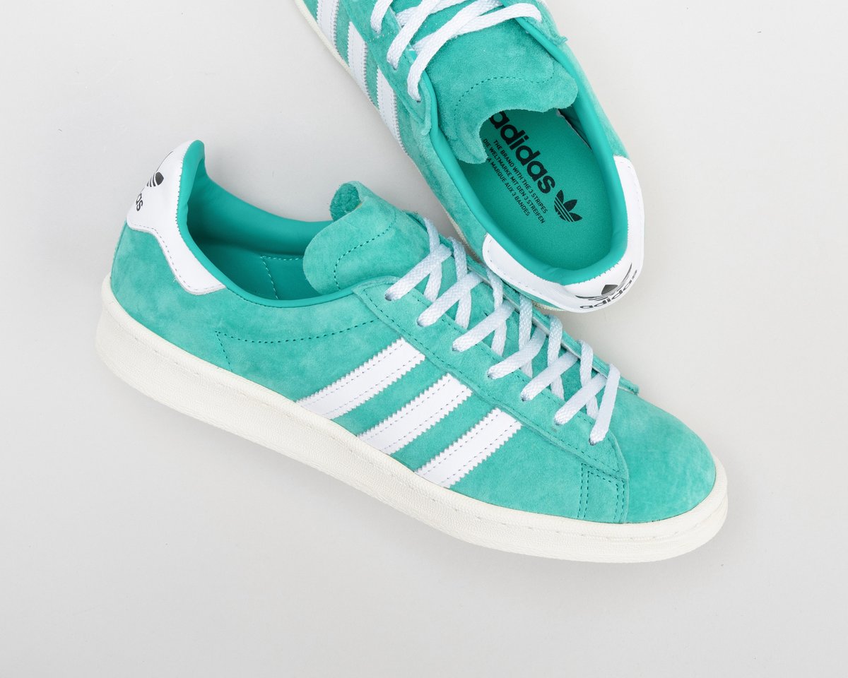 adidas campus mint green