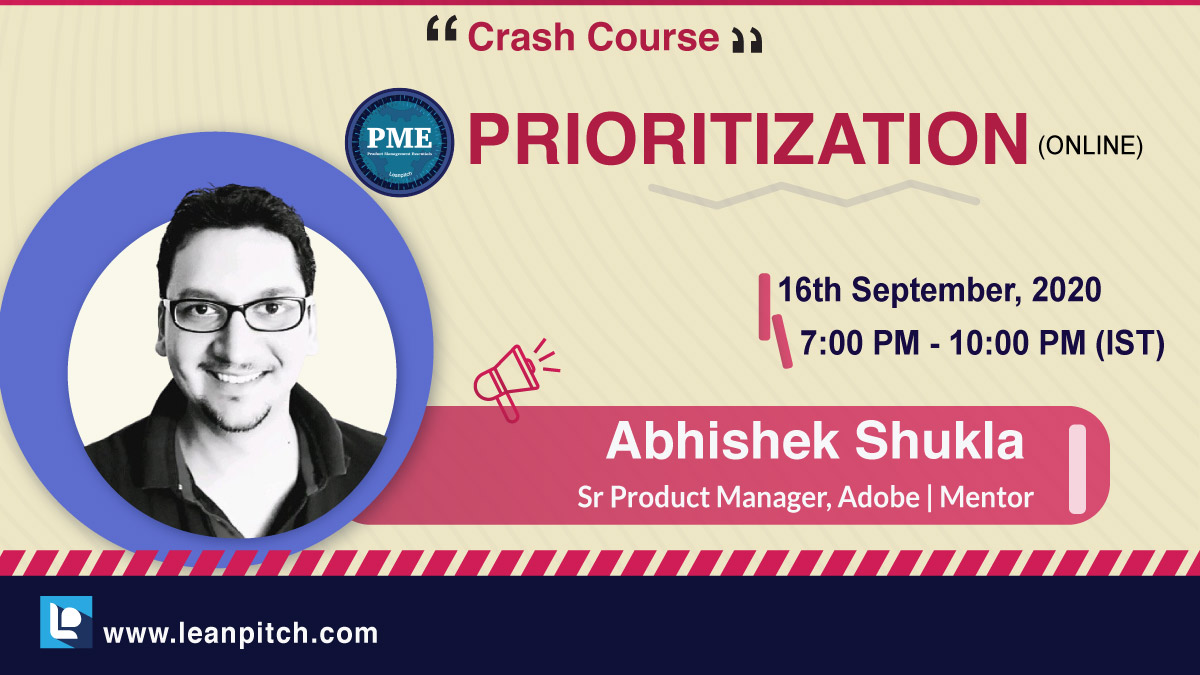 leanpitch's tweet photo. This session provides an overview of this simple, yet effective framework, and illustrates its application in prioritizing the product backlog.

Register here: https://t.co/7ttVoxhDl6

#product #productmanagement #prioritization #productdevelopment #leanpitch #productbacklog https://t.co/17a0uRGCTD