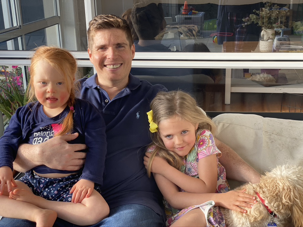 matwhittingham's tweet photo. A little #throwback to Father's Day last week here in Australia. How grateful I am to call myself a dad of two strong, beautiful daughters, supporting each other alongside their incredible mom. Happy Belated #FathersDay to all dads and father figures! #thursdaythoughts https://t.co/FWciVuEwAb