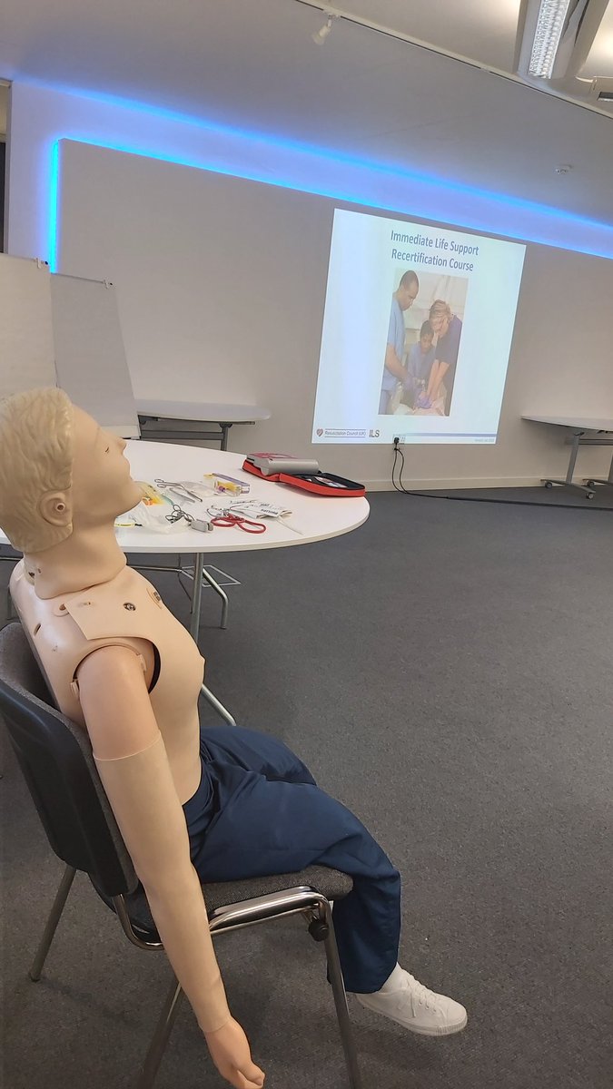 AidSpecialist's tweet photo. Great to be back delivering ILS resuscitation training https://t.co/WtPUrs0lKG
