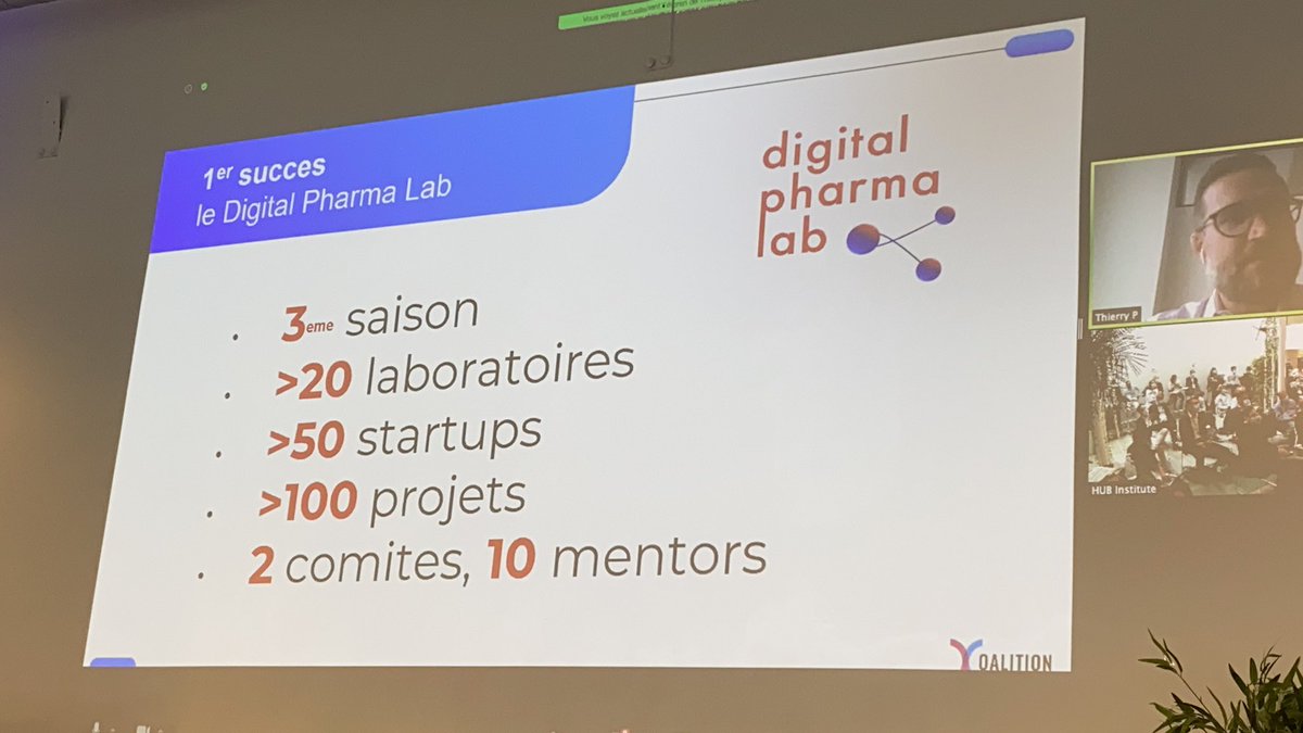VincentMontet's tweet photo. #digitalhealthForum Comment #Innover avec les #Startup  ?  #DigitalPharmaLab @DigitalPharmaLb @MBADMB @EFAP_ @HUBInstitute https://t.co/PphjnXM4mX