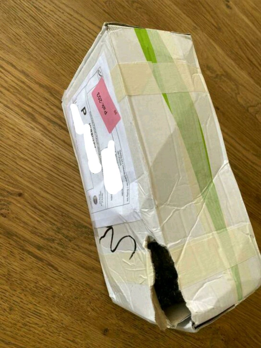GillesBodson's tweet photo. @bpost_nl is dat nu normaal? https://t.co/khfAtK3Y85