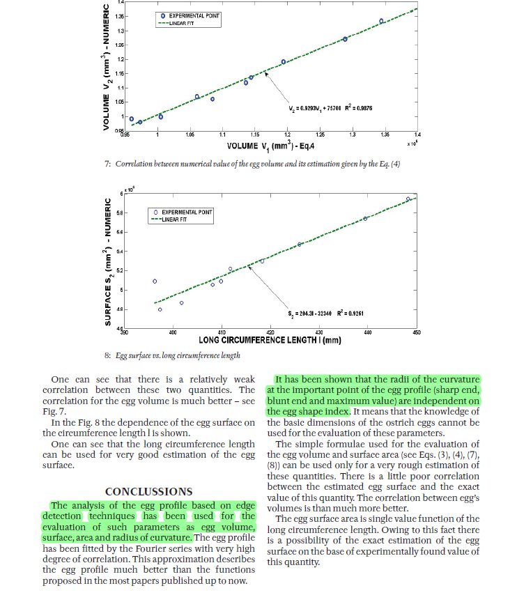But what is the accurate description of an Ostrich's egg?A paper published in mathematics, describes the egg of an ostrich to be a blunt-irregular shaped ellipsoid, thus almost perfectly matching to the shape of the Earth. https://pdfs.semanticscholar.org/4d53/6e23667530646f22e4e658cd020271550033.pdf