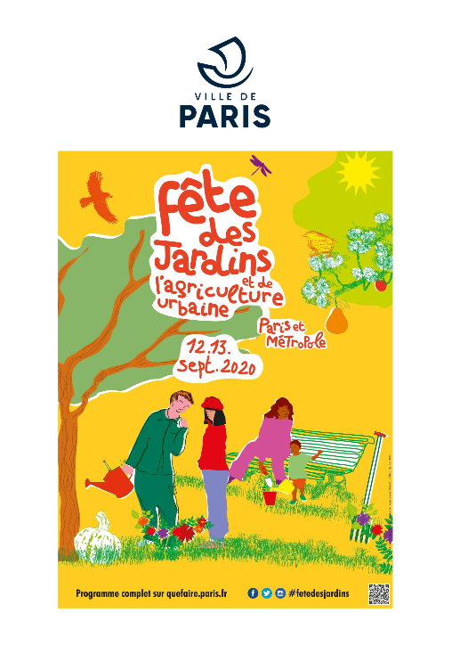 [FÊTE DES JARDINS ET DE L'AGRICULTURE URBAINE]
Retrouvez le programme des évènements sur : mairie14.paris.fr