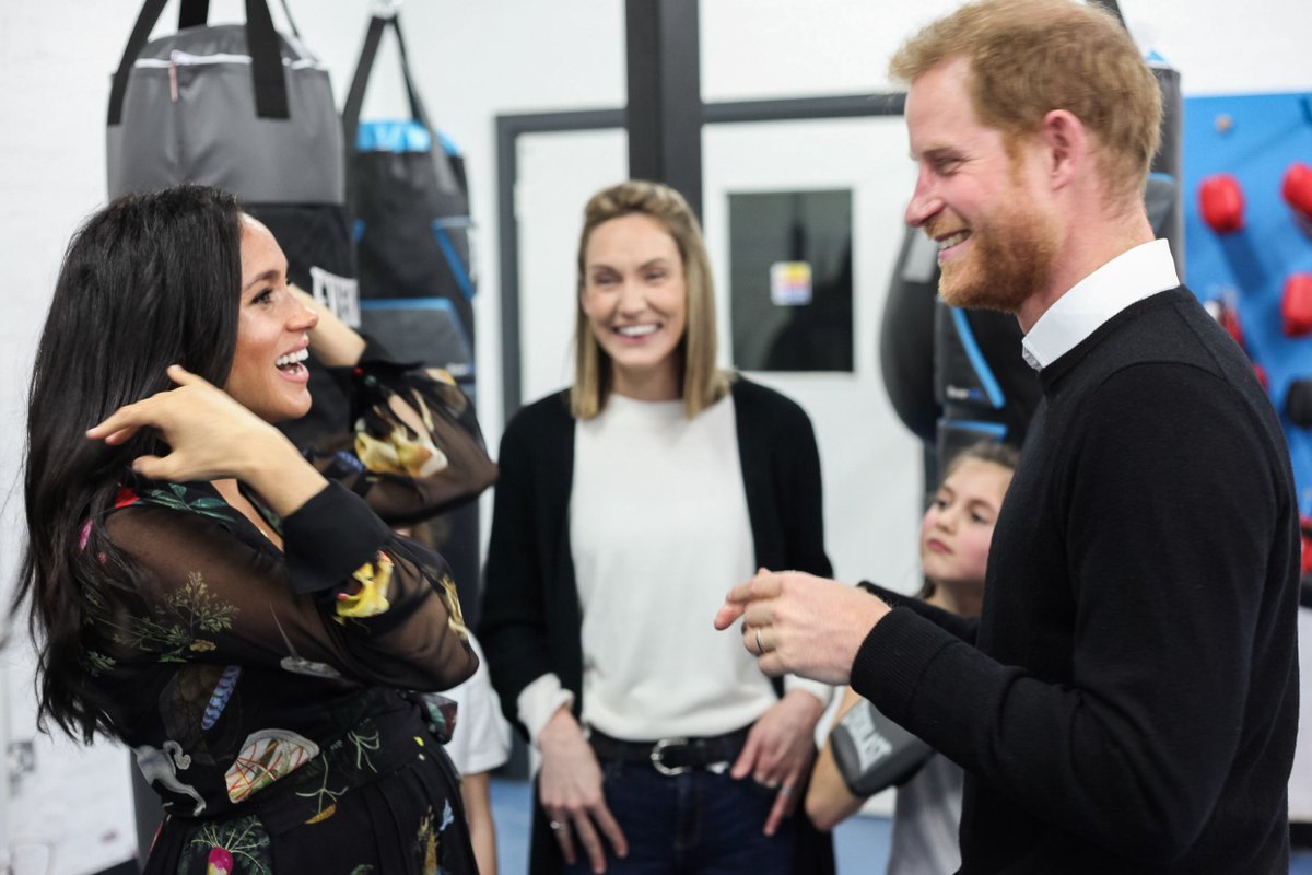 The UK: "Harry is SO UNHAPPY WITH MEGHAN, He needs to divorce her NOW and come home to HIS FAMILY. She CHANGED him and made him MISERABLE!!!!"Prince Harry and Meghan