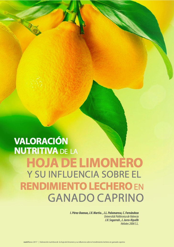 🍋 La hoja del limonero ha resultado ser un beneficioso ingrediente en la dieta de rumiantes por su valor nutritivo, por el rendimiento lechero, ya que es rico en almidón y azúcares, y por su reducción de las emisiones de metano.
👉 NutriNews: bit.ly/33crfOs
#Europa