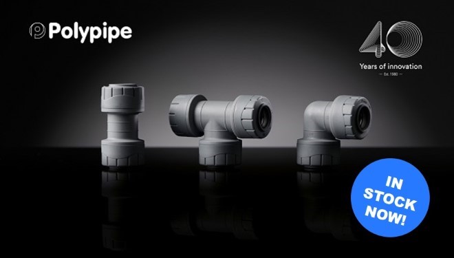 PolypipeTrade's tweet photo. #PolyPlumb is in stock now & available nationwide at Polypipe stocking branches!
PolyPlumb is...
> Available in 10mm, 15mm, 22mm & 28mm sizes
> Suitable for most hot and cold water & heating applications
> Suitable for use with Plastic/Copper pipe
#UKManufacturing #MadeInTheUK https://t.co/1c3Q3Mmm00