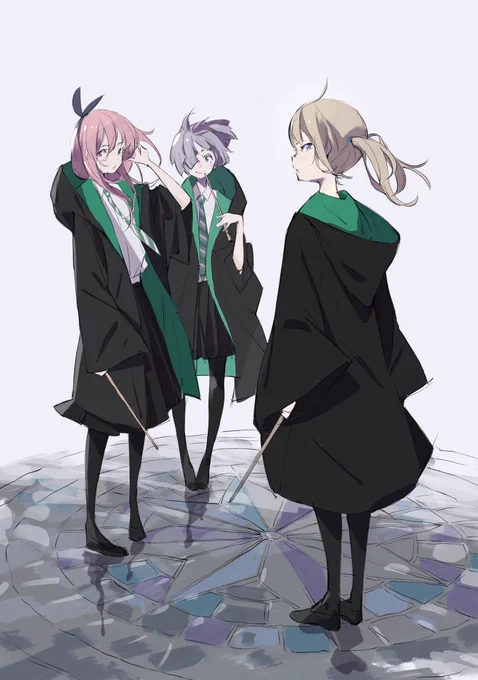 スリザリンの1年生女子🍭 