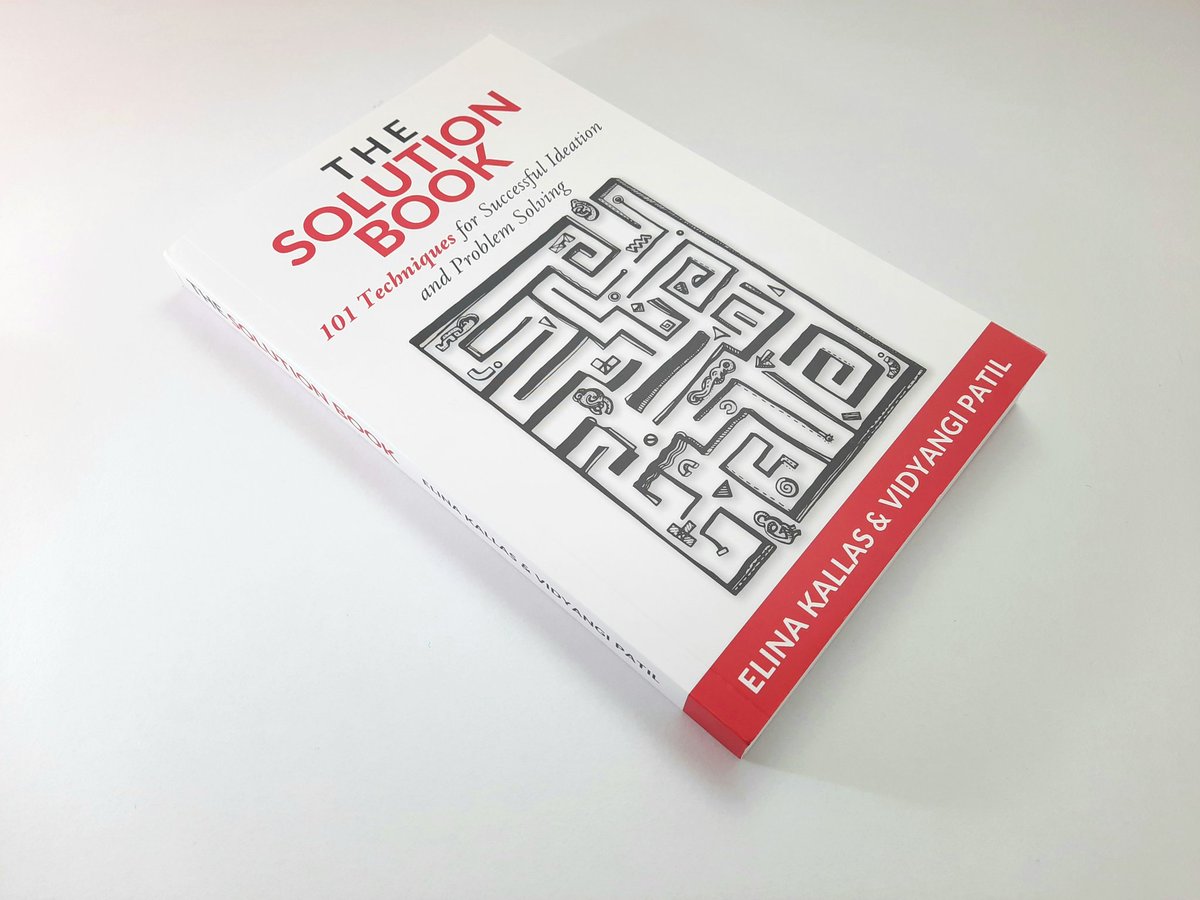 AlisonBranagan's tweet photo. #ieeconline if you are looking for a brilliant book to teach #Entrepreneurship creatively please buy The Solution Book by Elina Kallas & Vidyangi Patil #enterpriseeducators #entrepreneur https://t.co/Aq6MM9ZdAG