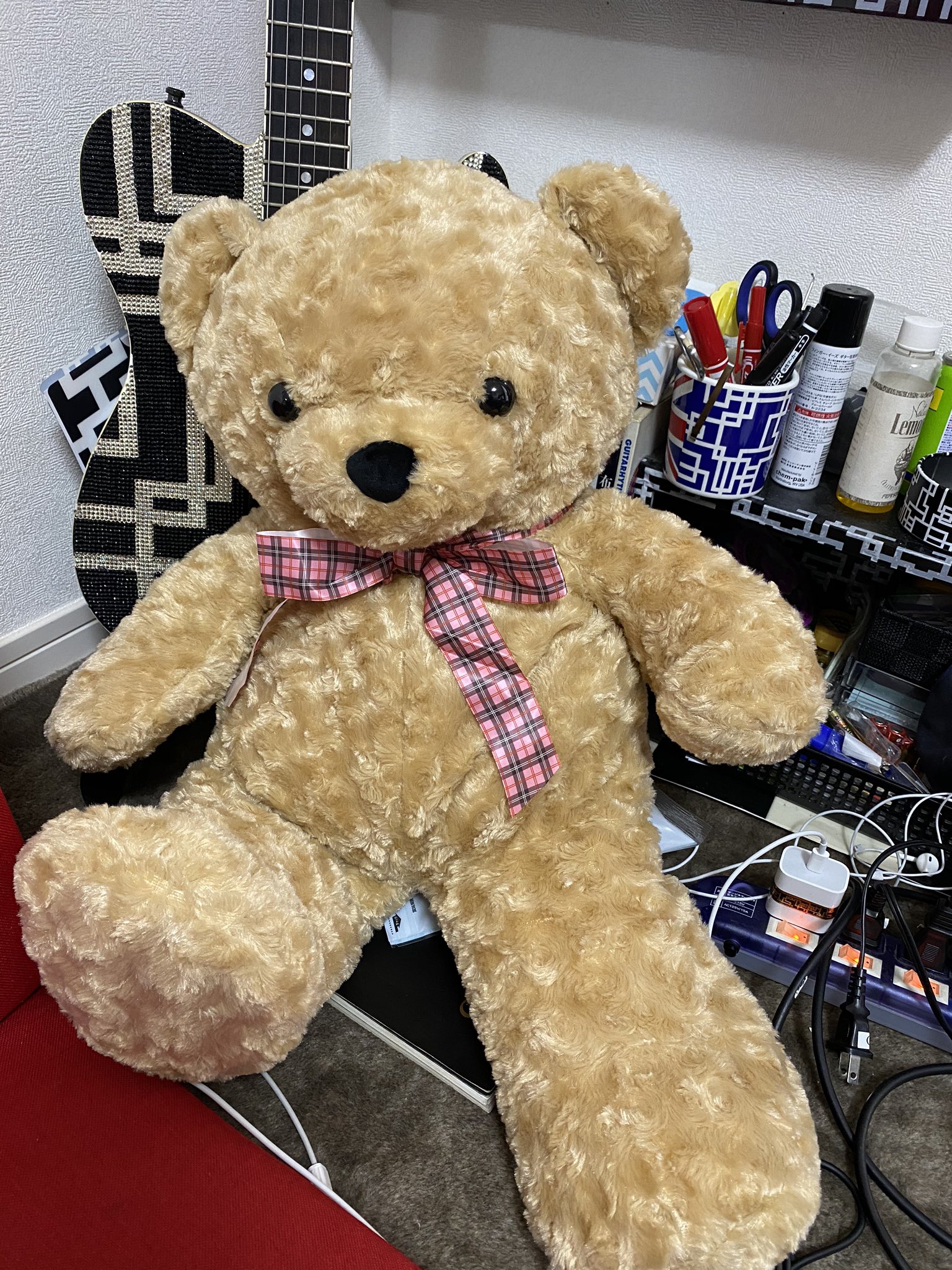 PLAYFORD EQUIPMENTのユアン氏が手掛けた熊のぬいぐるみ PLAYFORD EQUIPMENTのユアン氏が手掛けた熊のぬいぐるみ