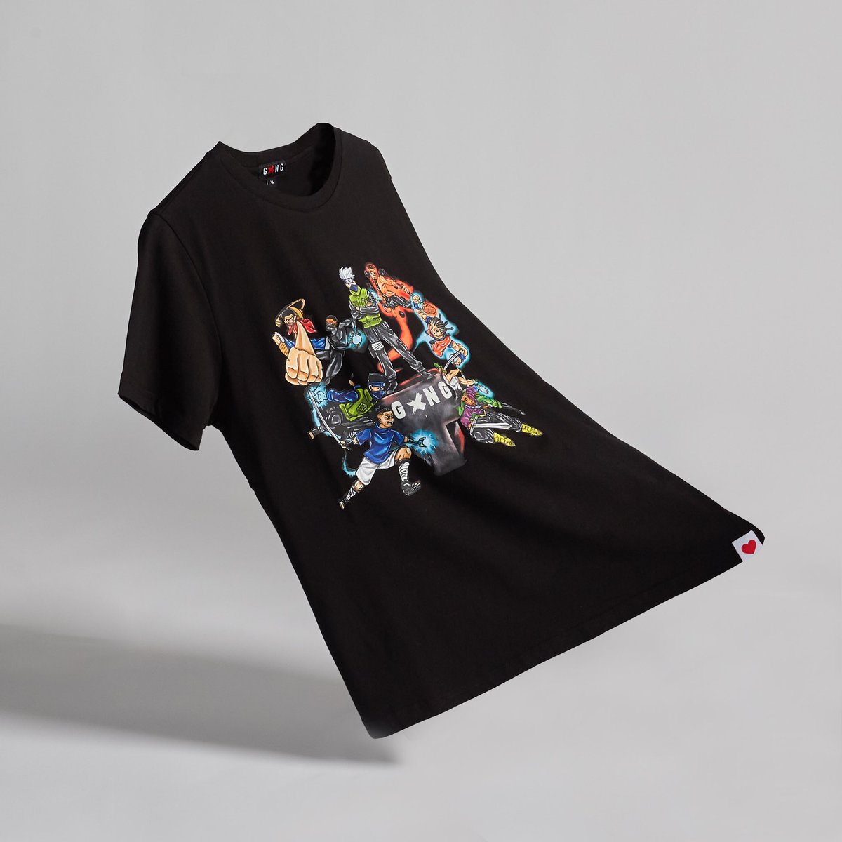 gxngclothing's tweet photo. Anime Tee out now! 

https://t.co/BSpL7EJxYj 

#GXNG #JoinTheGXNG https://t.co/jjelf0dF7B