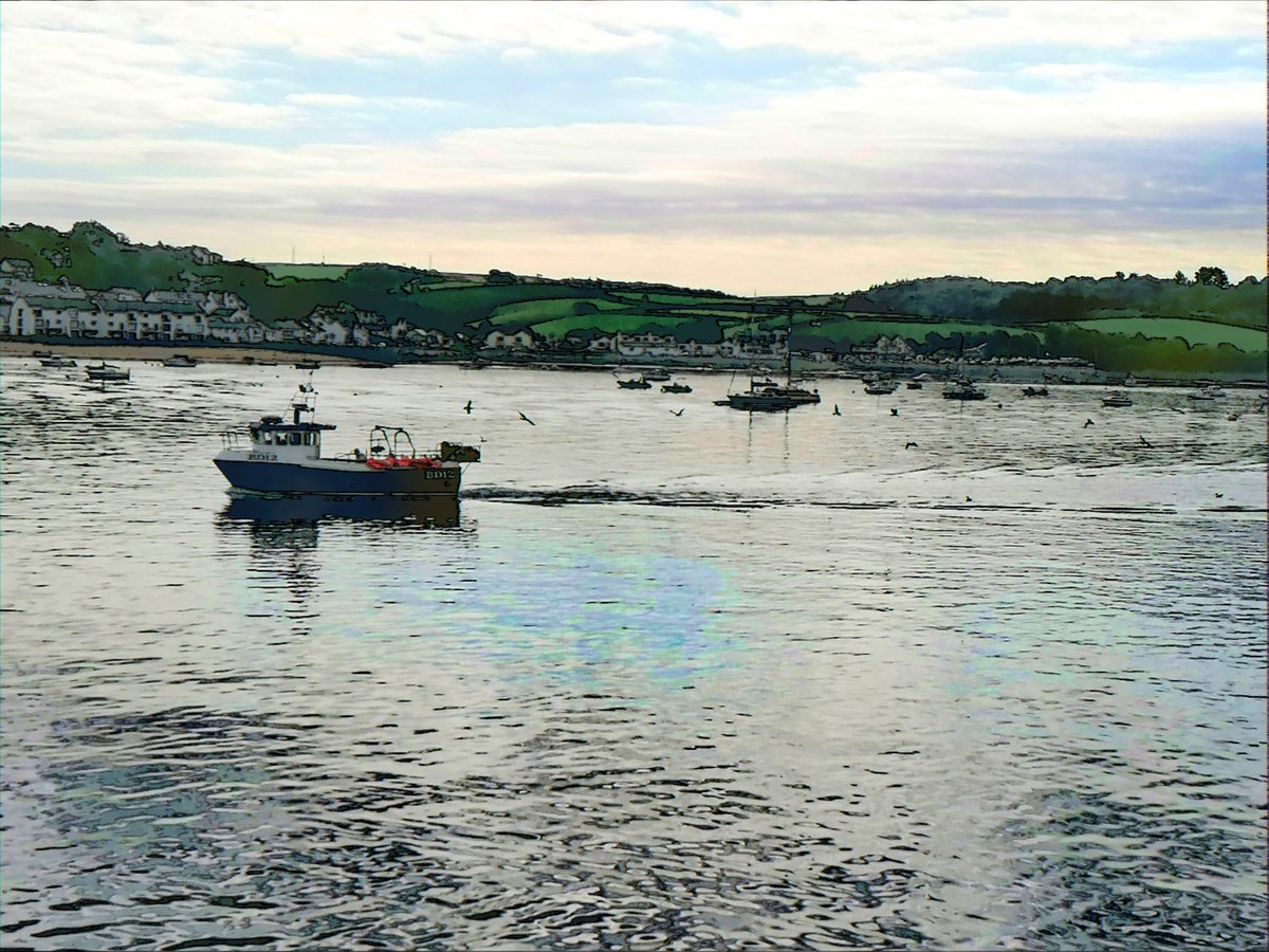 Glorious morning in #Appledore #NorthDevon Enjoy your day #ThursdayThoughts
