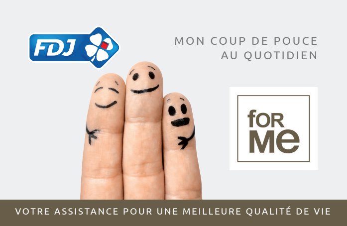 [ #PARTNER] #TOURDEFRANCE
🚴🏾 Toute l'équipe de FOR ME Assistance soutient les coureurs du #TourdeFrance de la team FDJ - Française des jeux ! 🚵🏾

Un grand merci à eux pour leur confiance !
Nous espérons que la #Carte For Me leur portera #chance!

#🍀LaChance ...

#TourdeFrance