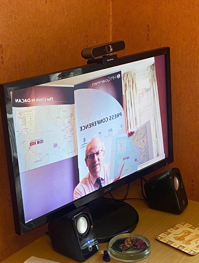 andygillman24's tweet photo. Delighted to support students linked to @ambitiousAutism who are embedded across govt depts with my @defencepeople MOD Crisis Mgt workshop. Unpicking an overseas crisis, role-playing Ministers, delivering  'press conferences'. Real energy, enthusiasm and team work - well done all https://t.co/BCvoiGreGq