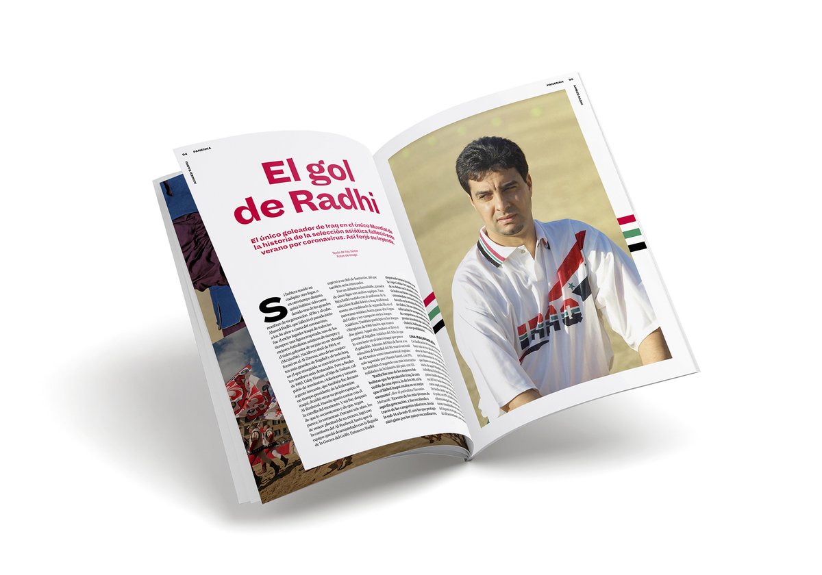 Ahmed Radhi falleció este verano víctima del coronavirus. Se fue un histórico del fútbol asiático, único goleador mundialista con Iraq. Itay Goder le dedica un reportaje en el nuevo #Panenka99: bit.ly/Panenka99