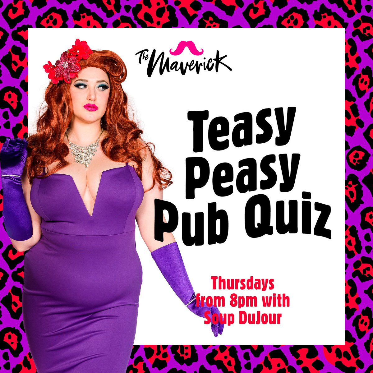 💥 LET'S GET QUIZZICAL!
Round up your teammates and join SOUP DUJOUR for a #sociallydistanced pub quiz and craic from 8pm tonight at <a href="/maverick_NI/">The Maverick</a> !  

Walk ins are welcome - booking is recommended for groups of 2+. DM us today to book your table!