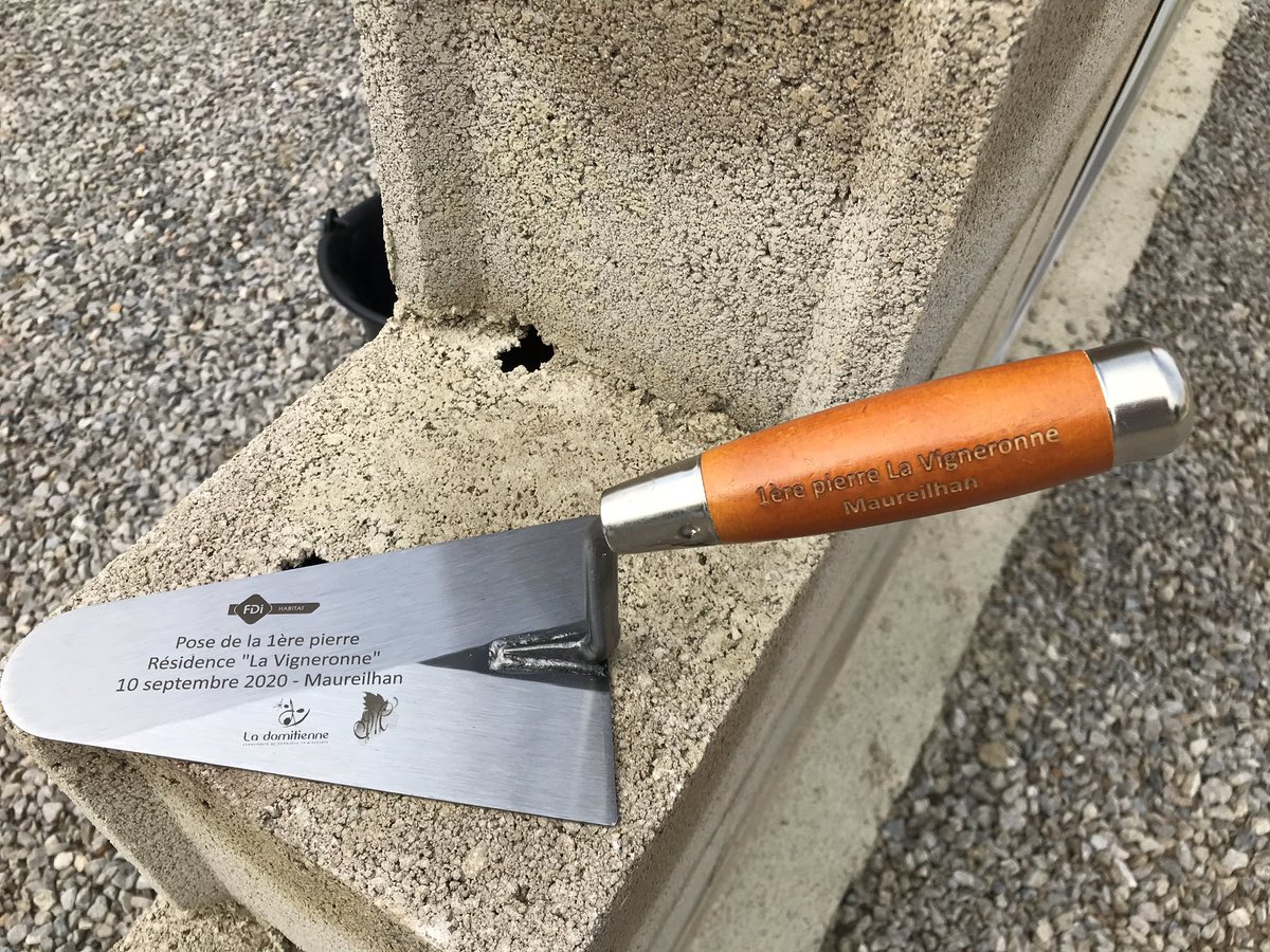 FDI_Groupe's tweet image. #logementsocial  FDI HABITAT pose la 1ere pierre de la résidence la Vigneronne a #Maureilhan. 26 logements locatifs sociaux seront réalisés en lieu et place de l’ancienne cave coopérative transformée en une opération urbaine. @CC_ladomitienne @Occitanie @Heraultinfos
