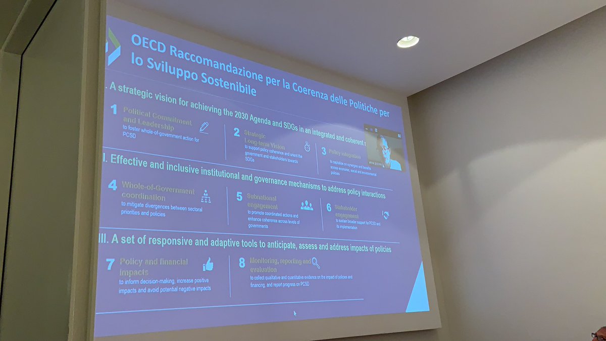 Anna Piccinni OCSE “raccomandazioni per i governi per la Coerenza delle politiche di sviluppo sostenibile” #RapportoGcap2020 #MakeEuropeSustainable4All