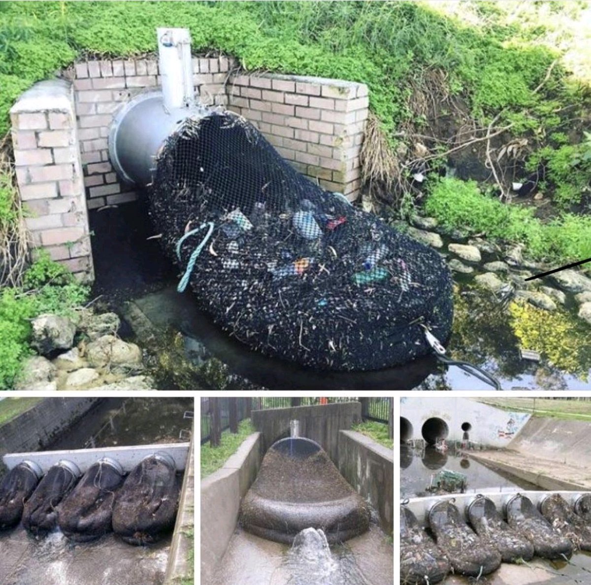 m_skoudi's tweet photo. Australië vangt afval op voor het de oceaan in gaat. SO SIMPLE https://t.co/rrzfJe3pXW
