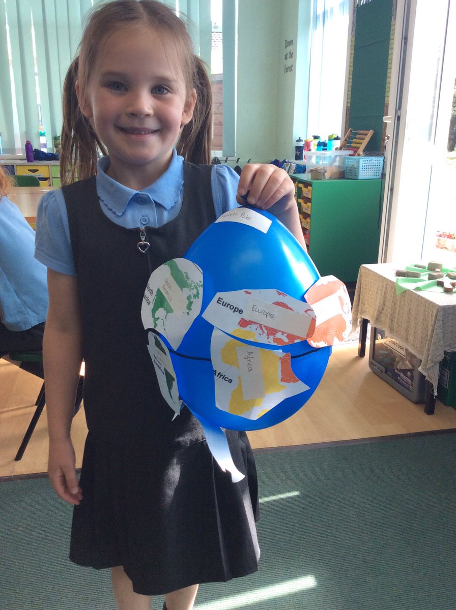 AppleySaintsCE's tweet photo. A very busy day in Year 1. We have made globe balloons to identify land, sea and the Continents. We have also been busy representing numbers in different ways.
#ABASY1 #ABASgeography #ABASmaths https://t.co/Yj4OJdchWK