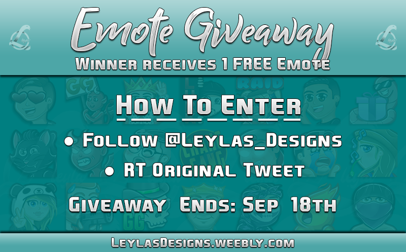 Leylas_Designs's tweet image. 🌟GIVEAWAY TIME 🌟
(Be sure to RT this tweet to be entered, not a quoted RT)
1 week to enter -- Good luck!