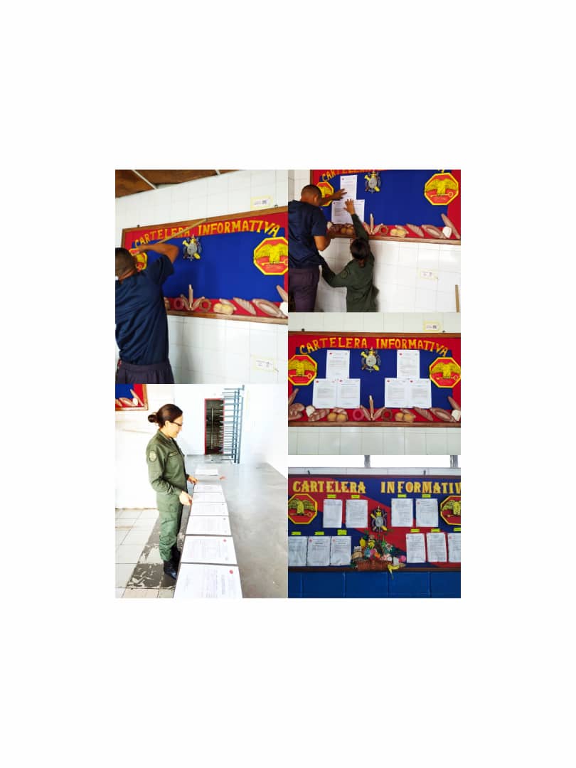 BolivarPabasto's tweet photo. Pabasto Militar Ciudad Bolívar actualiza el sistema de cartelera informativa con figuras 3D. https://t.co/6ojzGMjt38