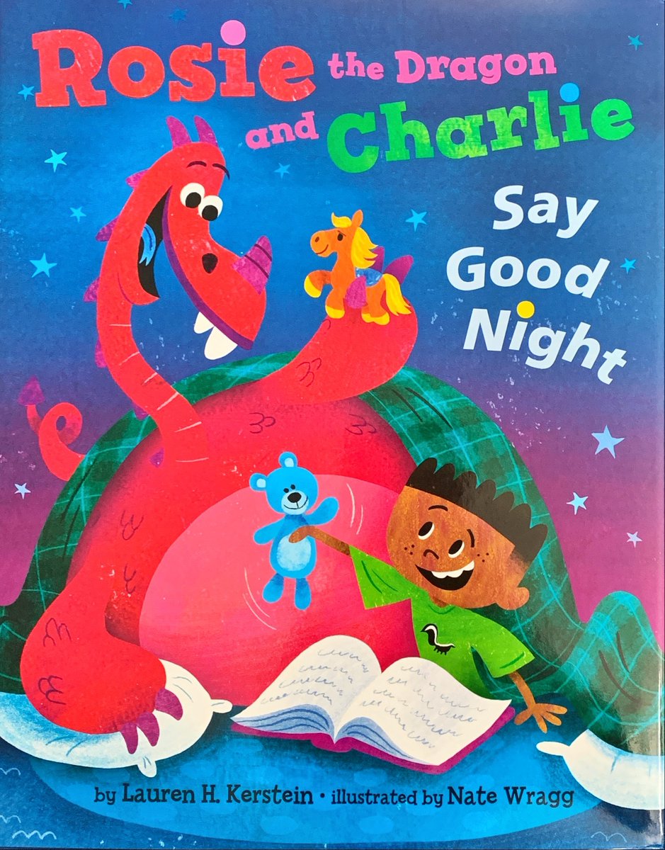 COffsay's tweet photo. A #hilarious and relatable #bedtime #story in which a young boy attempts to put his pet #dragon to bed and chaos ensues! The perfect heartwarming follow-up to Rosie the Dragon and Charlie Make Waves!
Written by @LaurenKerstein and illustrated by #NateWragg https://t.co/8WFerj2DLN
