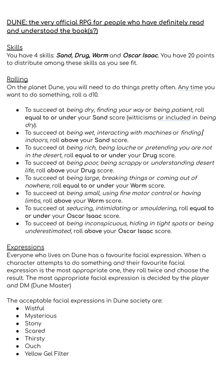 Thrilled to announce my newest gae design project, and so pleased to share my very in-depth knowledge of Planet Dune with you all.