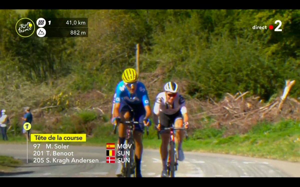 PrixAntargaz's tweet photo. 3️⃣ coureurs en tête désormais :
🇪🇸@solermarc93
🇧🇪@TiesjBenoot
🇩🇰@kraghsoren
#TF2020 #PrixAntargaz https://t.co/5TkmzFAJU2