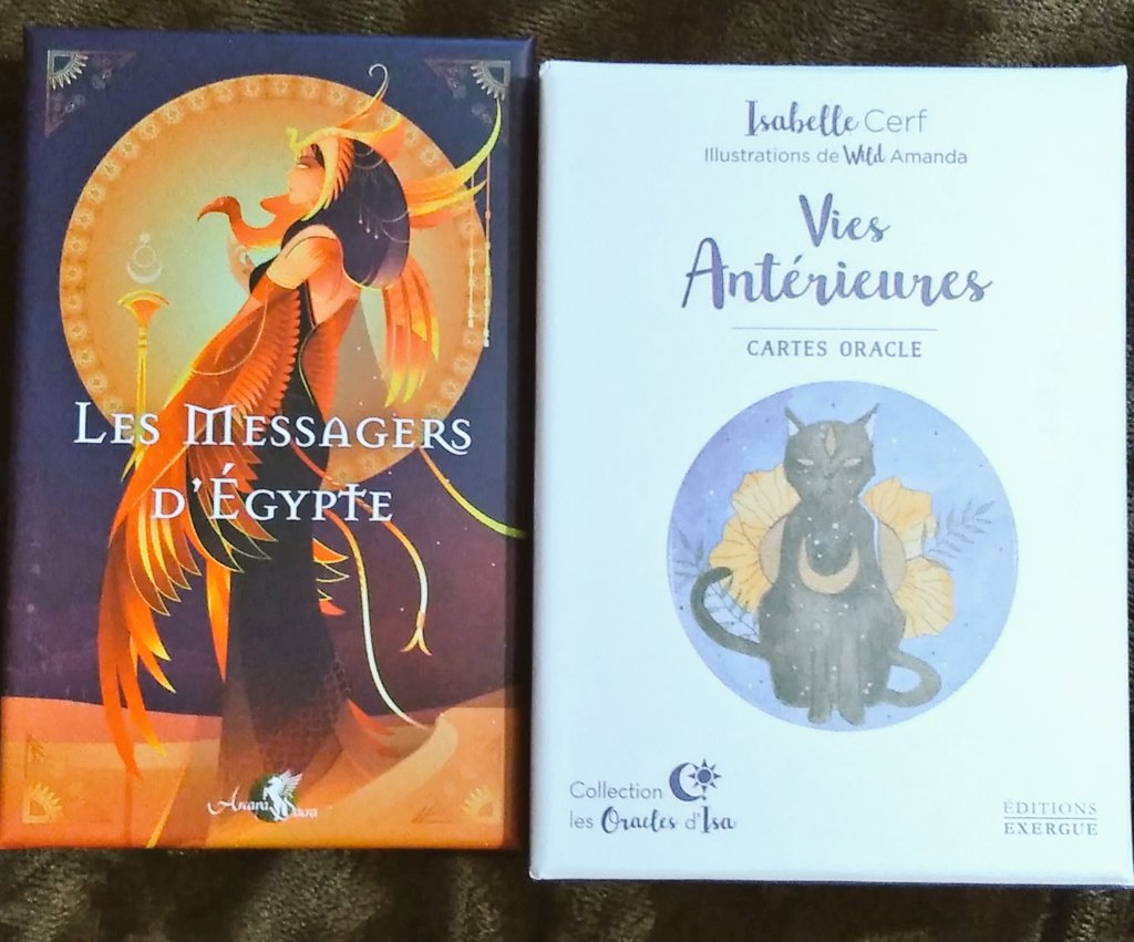 flemmeaem's tweet photo. 🔮 TIRAGE GRATUIT 🔮

Pour m'exercer avec mes nouveaux oracles ✨

1 carte + page du livret

✨ Être abonné-e
✨ RT
✨ Commenter avec ton prénom 
✨ Choisir entre Vies antérieures ou Les messagers d'Égypte 

10 personnes pour commencer, en fonction de mon temps / énergie 🌟 https://t.co/gKdDSwI1xl
