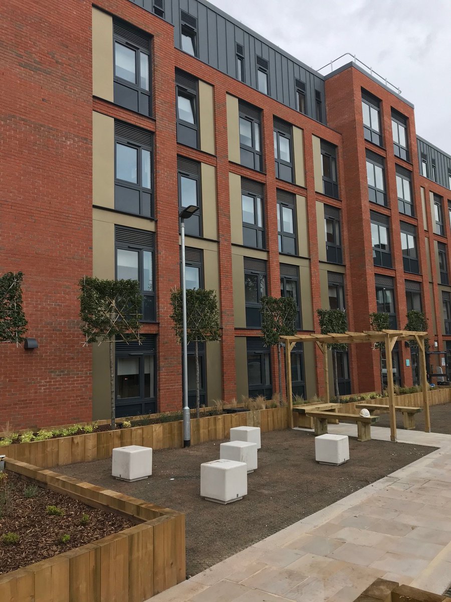 We've been on site today working on some amazing shots for brand new student accommodation @EdenSquare in Coventry - can't wait to see the final shots!