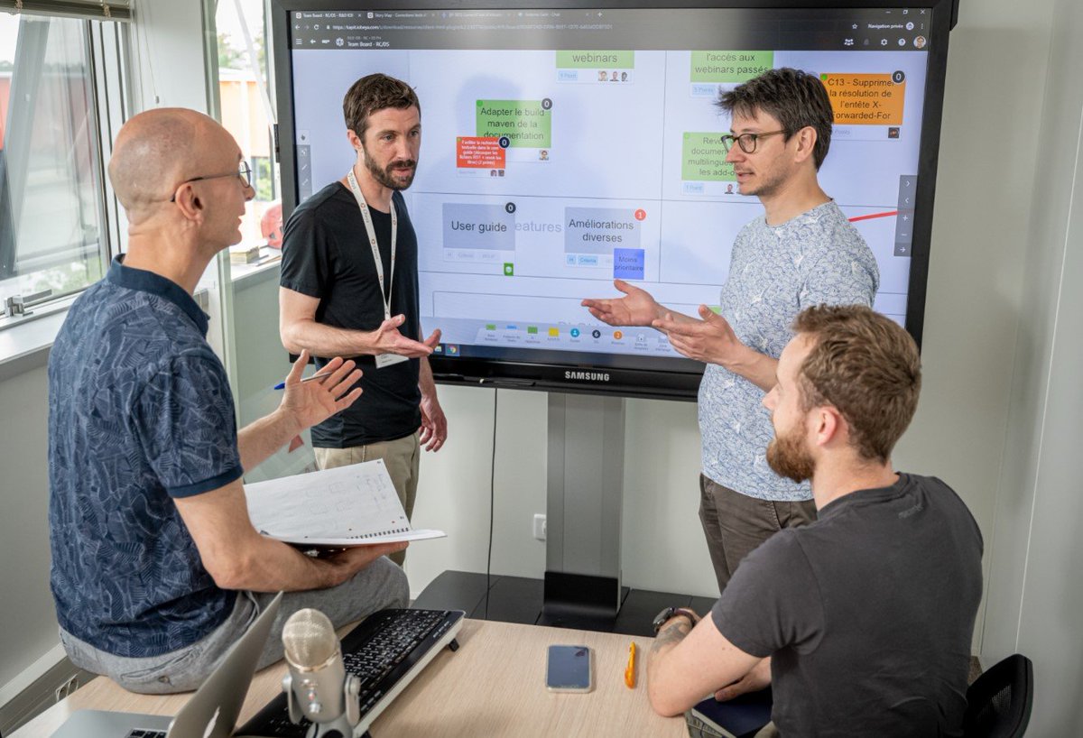 iObeya's tweet photo. Join our next exclusive webinar with Scaled Agile Inc.© to learn more how to enable Business Agility with Visual Management and oobeya rooms.
Register here: https://t.co/vXMhEm82Nm
#scaledagile #businessagility #transparency #leanagile #agile #visualmanagment https://t.co/pXxtE0Gs3O